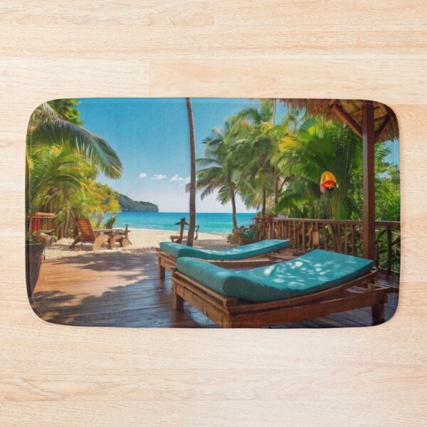 Item preview, Seaside Bungalow Escape designed and sold by BlareBlare.