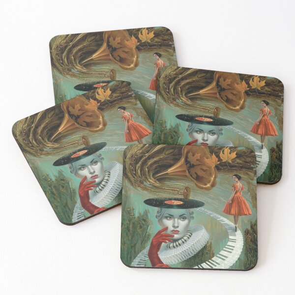 Item preview, Musical Whimsy: Surreal Piano Landscape designed and sold by lerjustinter.