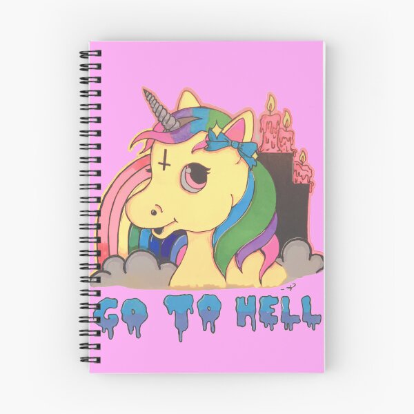 Item preview, Go to hell unicorn designed and sold by Jacob Hensley.
