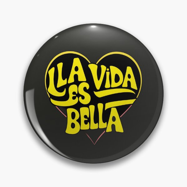 Item preview, La vida es bella - Spanish quote - Life is beautiful designed and sold by AldeaPod.