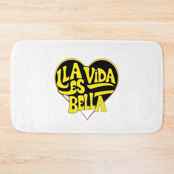 Item preview, La vida es bella - Spanish quote - Life is beautiful designed and sold by AldeaPod.