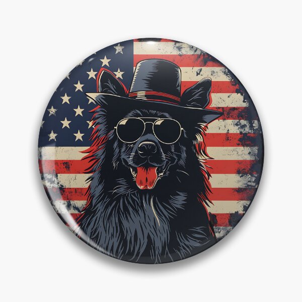 Item preview, Belgian Tervuren Dog July 4 Independence Day designed and sold by Vibe Unique.