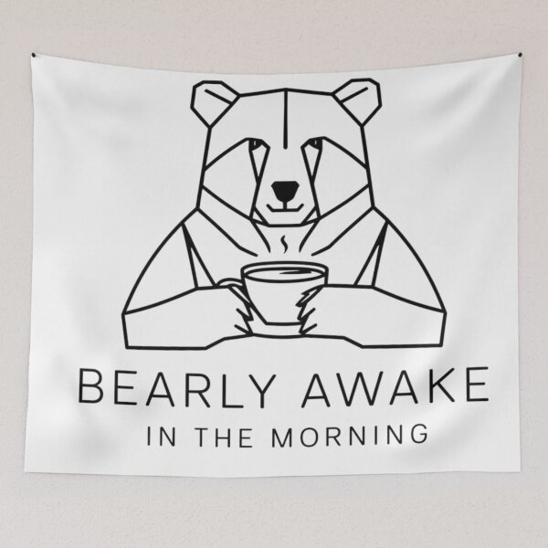 Item preview, Ajax90: Bearly awake in the morning  designed and sold by Ajax90.