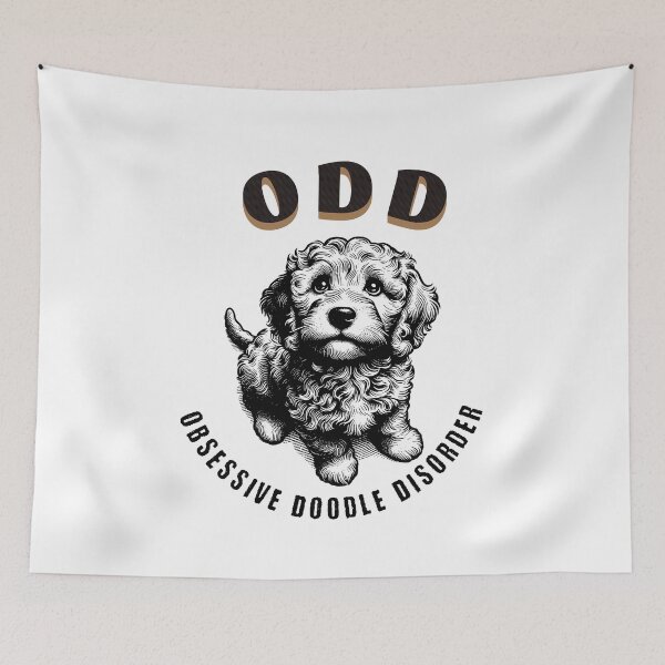 Item preview, Obsessive Doodle Disorder: Adorable Goldendoodle Design for Goldendoodle Lovers designed and sold by CrazyInk23.