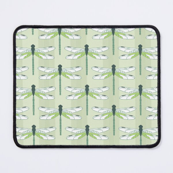 Item preview, Large dragonflies on a green background designed and sold by Alex  Blud.