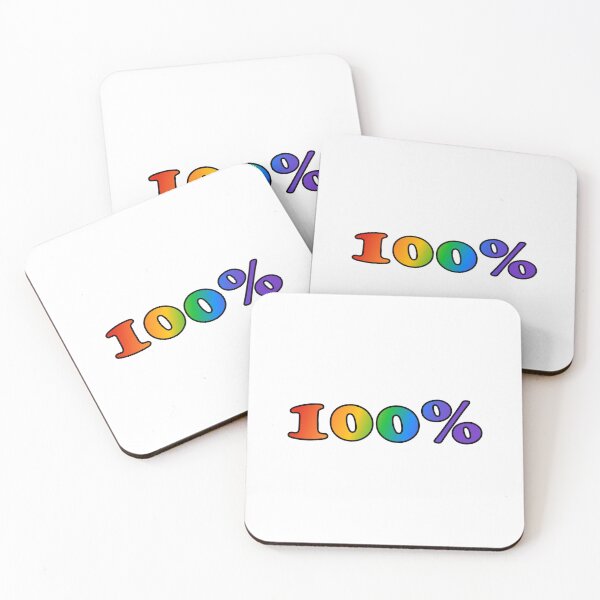 Item preview, 100 percent gay  designed and sold by Inspirationmotivation.