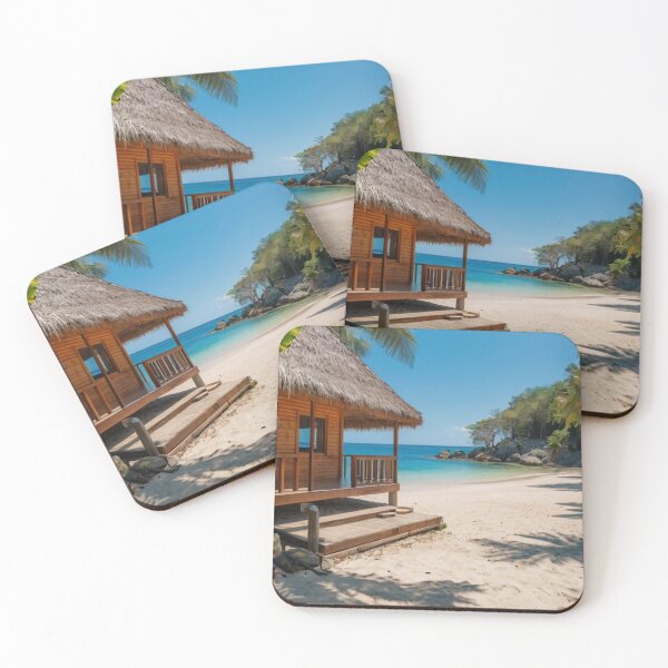 Item preview, Tropical Bungalow with Seaview designed and sold by BlareBlare.