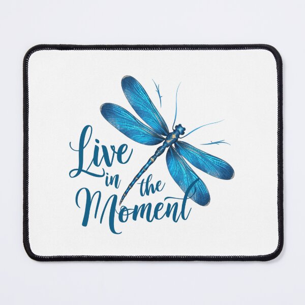 Item preview, dragonfly - live in the moment designed and sold by 123ks.