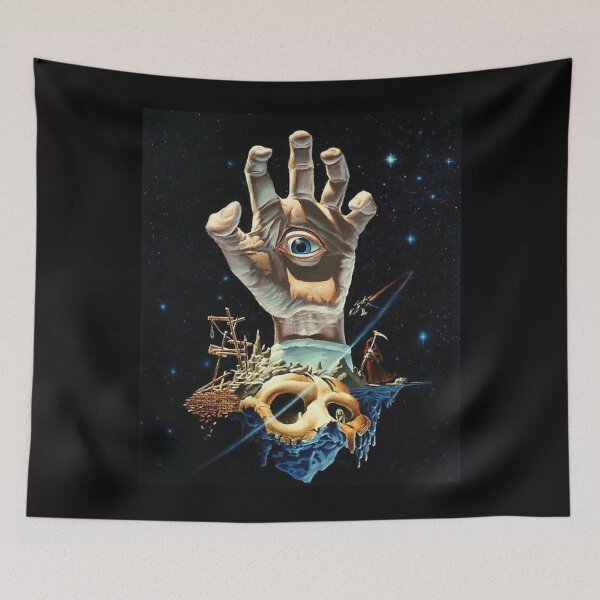 Item preview, Cosmic Vision: Surreal Hand and Eye in Space designed and sold by charlesrein.