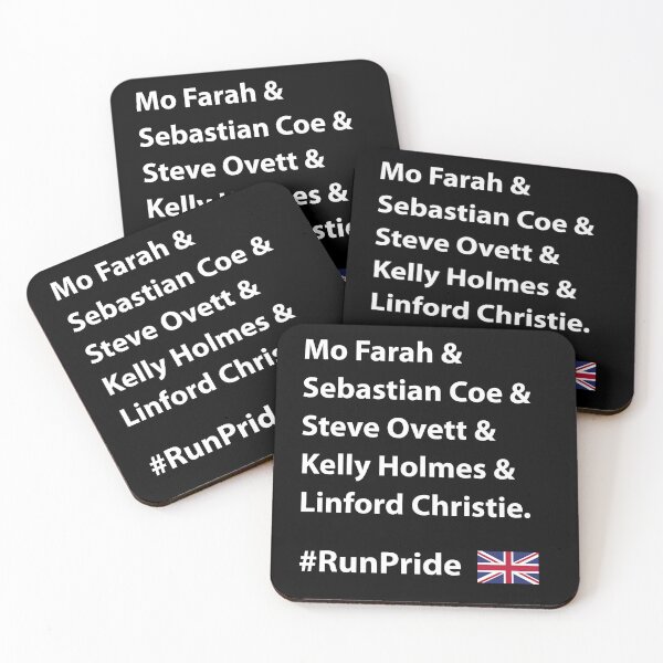Item preview, Run Pride - UK Running Legends designed and sold by SoulArtDesign.