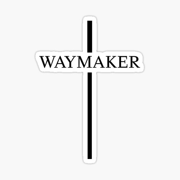 Item preview, Bold Waymaker Cross Logo Design designed and sold by Inspirahawke.