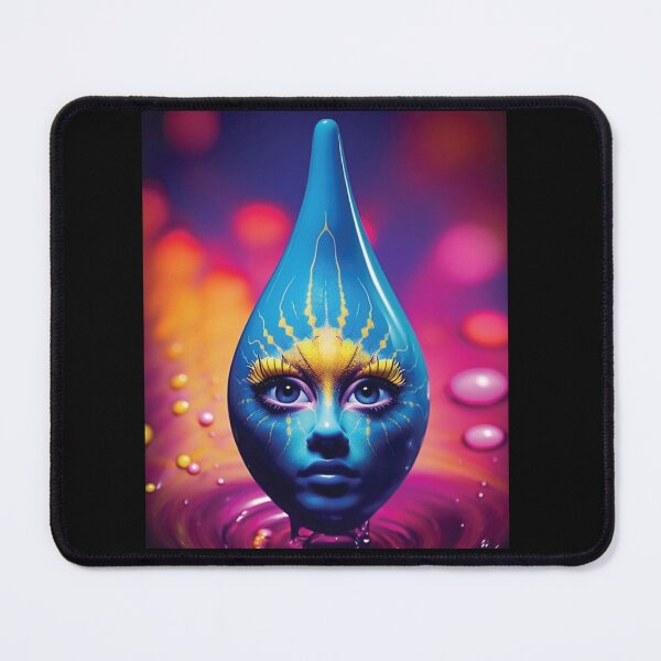 Item preview, Psychedelic Drop: Surreal Liquid Face designed and sold by charlesrein.