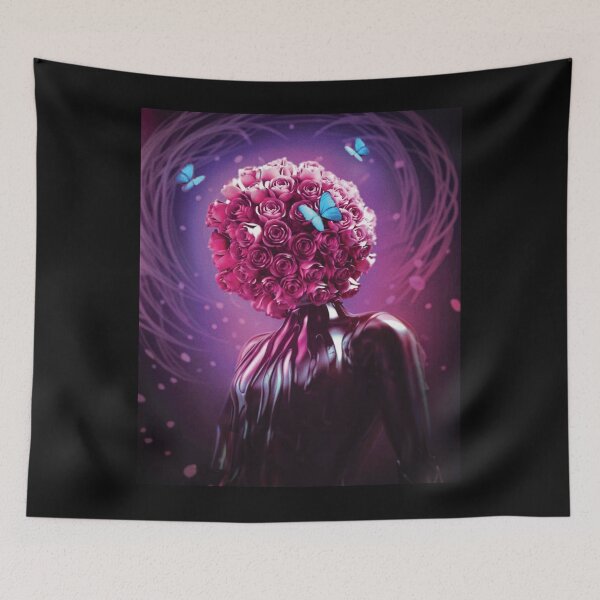 Item preview, Floral Metamorphosis: Surreal Rose Head designed and sold by charlesrein.