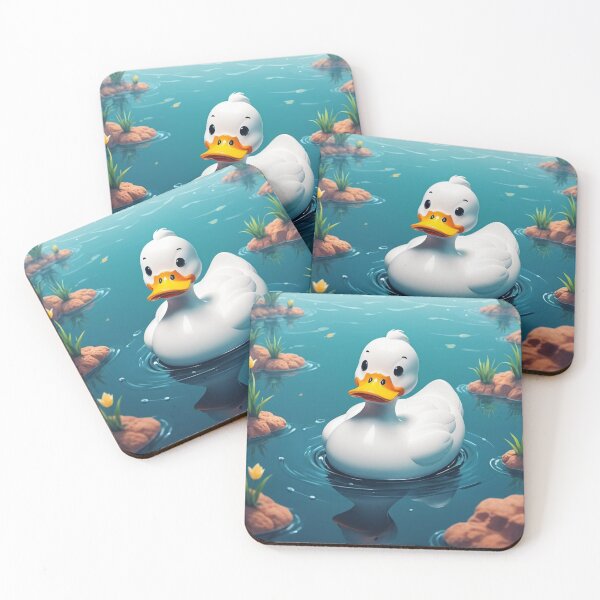 Item preview, Duck in Lake designed and sold by thetinylili.