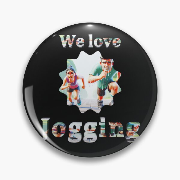 Item preview, we love jogging designed and sold by HerbertFlenner.