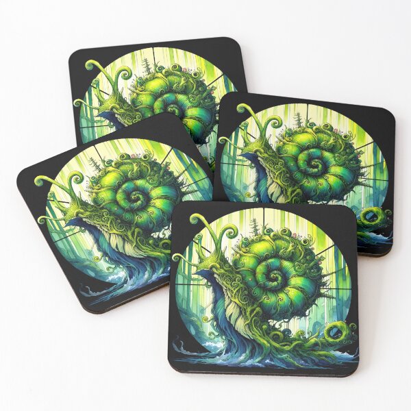 Item preview, Green Hybrid Snail designed and sold by CatherineLievre.