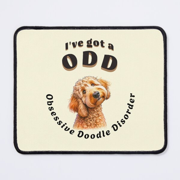 Item preview, Obsessive Doodle Disorder: Adorable Goldendoodle Design for Goldendoodle Lovers designed and sold by CrazyInk23.