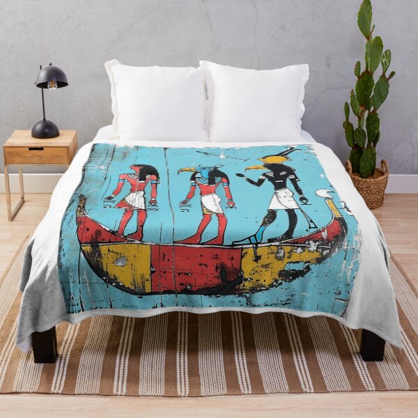 Item preview, Pharaoh's Voyage: Egyptian Boat Art designed and sold by narbnimi.