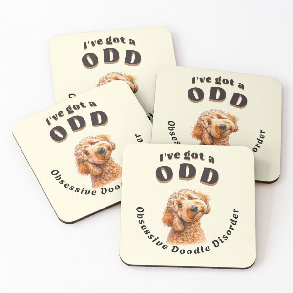 Item preview, Obsessive Doodle Disorder: Adorable Goldendoodle Design for Goldendoodle Lovers designed and sold by CrazyInk23.