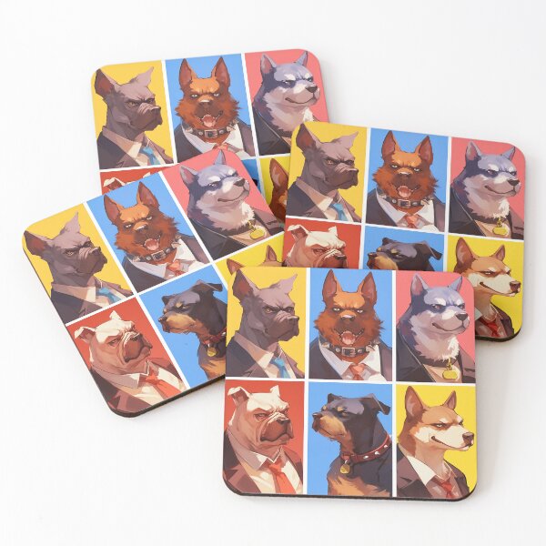 Item preview, Collage Style Poster with Dogs designed and sold by Christian Weiss.