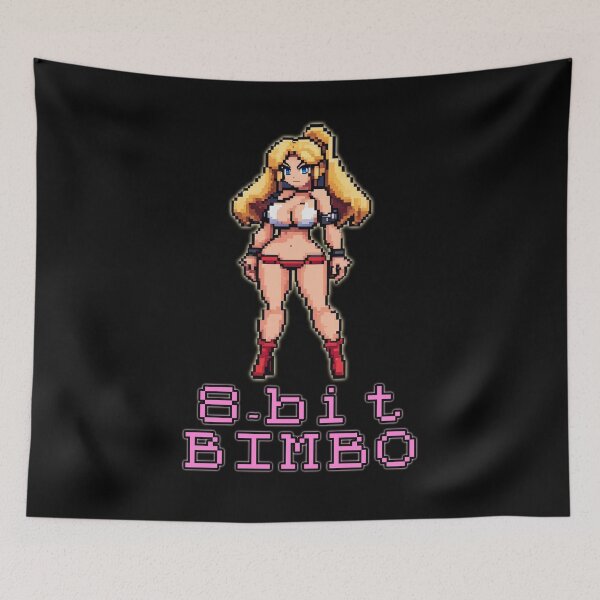 Item preview, 8bit Bimbo, Pixel Art, Sexy, Blonde, Retro designed and sold by Burn-Ego.