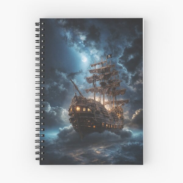Item preview, Ghost Pirate Ship designed and sold by amenwolf.