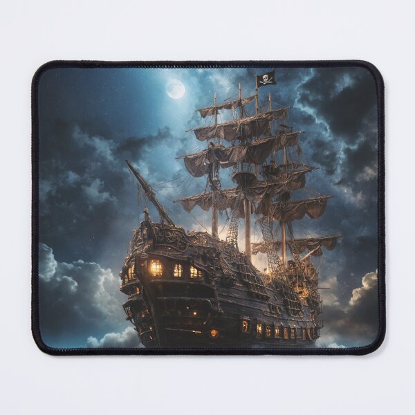 Item preview, Ghost Pirate Ship designed and sold by amenwolf.