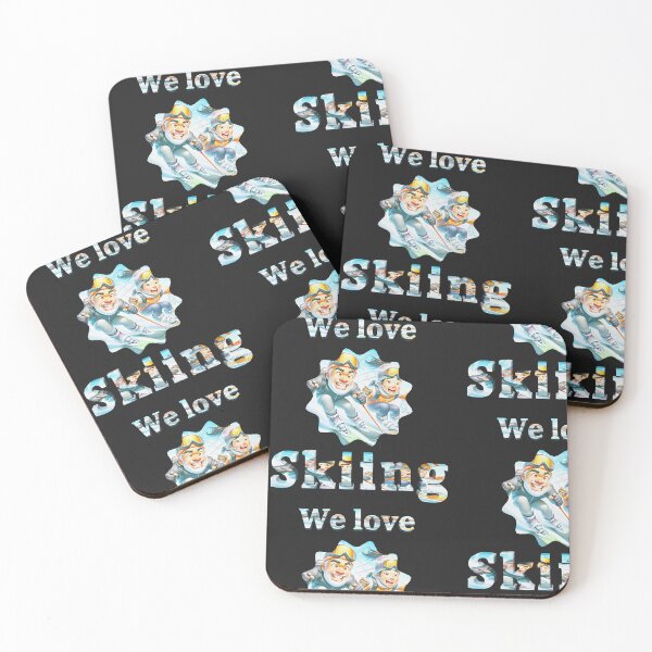 Item preview, we love skiing designed and sold by HerbertFlenner.