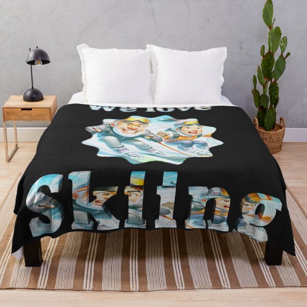 Item preview, we love skiing designed and sold by HerbertFlenner.