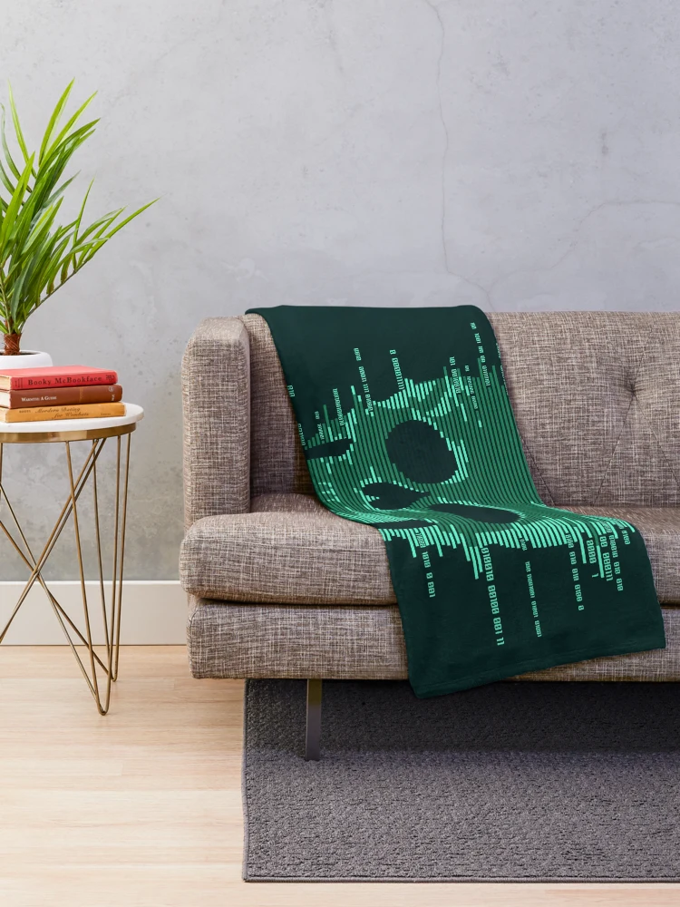 Thumbnail 2 of 6, Throw Blanket, programming network hacker designed and sold by NiamLab.