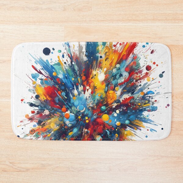 Item preview, Multi Colored Paint Splashed designed and sold by h00ch2003.