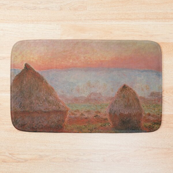 Item preview, Haystacks at Giverny, the Evening Sun - Claude Monet designed and sold by dottyshai.