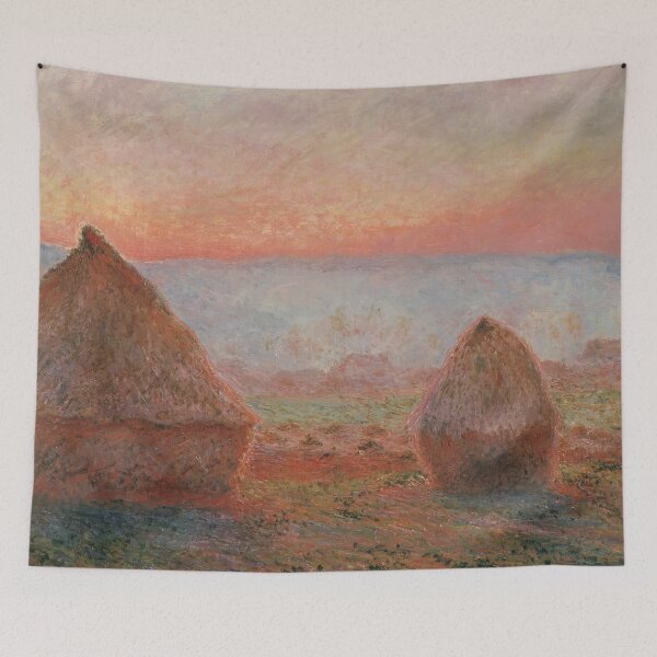 Item preview, Haystacks at Giverny, the Evening Sun - Claude Monet designed and sold by dottyshai.