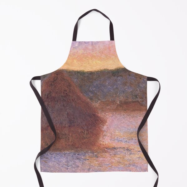 Item preview, Haystacks at Sunset, Frosty Weather - Claude Monet designed and sold by dottyshai.