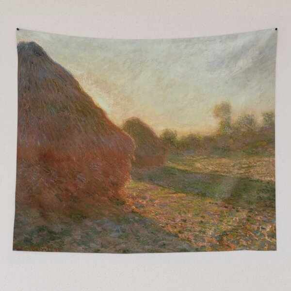 Item preview, Haystacks, Last Sunrays - Claude Monet designed and sold by dottyshai.