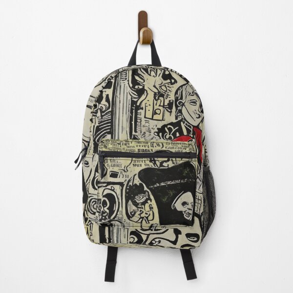 Item preview, Intricate Black and White Urban Scene	 designed and sold by xuoiimuowttje.
