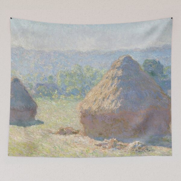 Item preview, Haystacks, end of Summer - Claude Monet designed and sold by dottyshai.