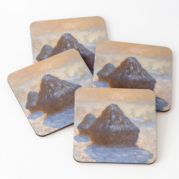 Item preview, Haystacks, Snow Effect - Claude Monet designed and sold by dottyshai.