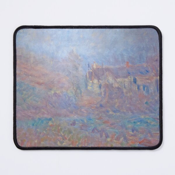 Item preview, Houses at Falaise in the Fog - Claude Monet designed and sold by dottyshai.
