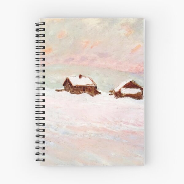 Item preview, Houses in the Snow, Norway - Claude Monet designed and sold by dottyshai.