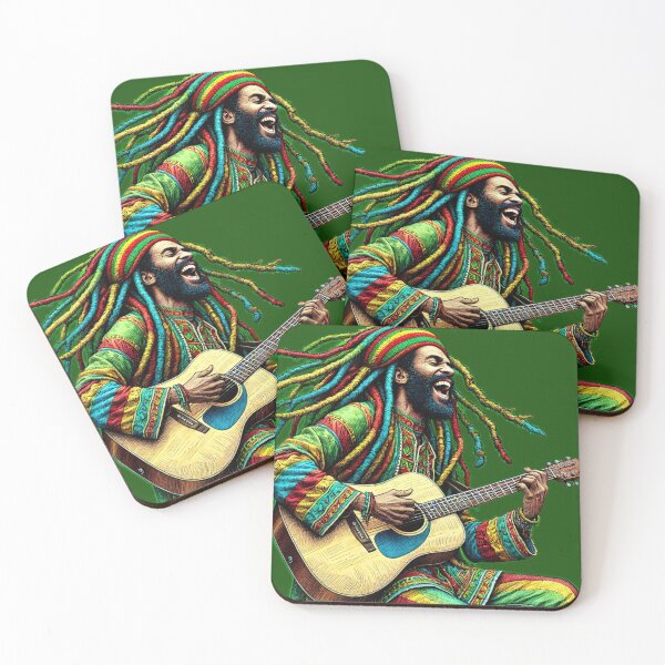 Item preview, rasta guitar 1 designed and sold by SwagTheNewBlack.