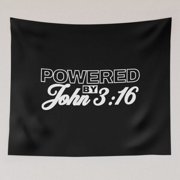 Item preview, Powered By John 3 16 Christian Scripture designed and sold by Primroaddesigns.