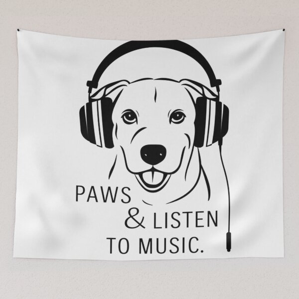 Item preview, Ajax90 : Dogy Paws and listen to music exclusive  designed and sold by Ajax90.