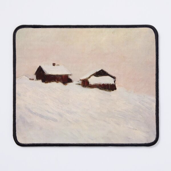 Item preview, Houses in the Snow - Claude Monet designed and sold by dottyshai.