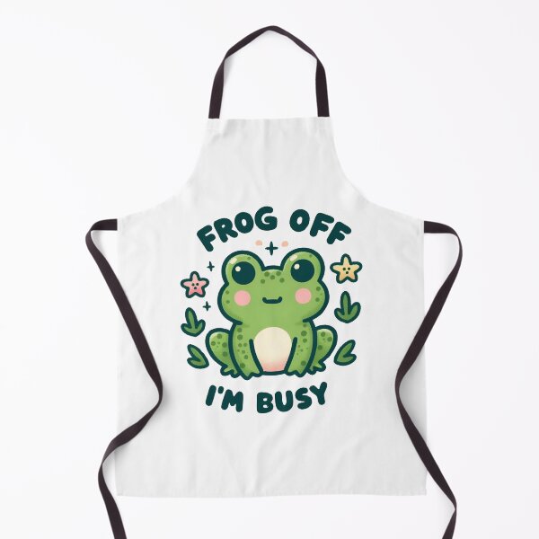 Item preview, Frog Off I'm Busy designed and sold by CatherineLievre.