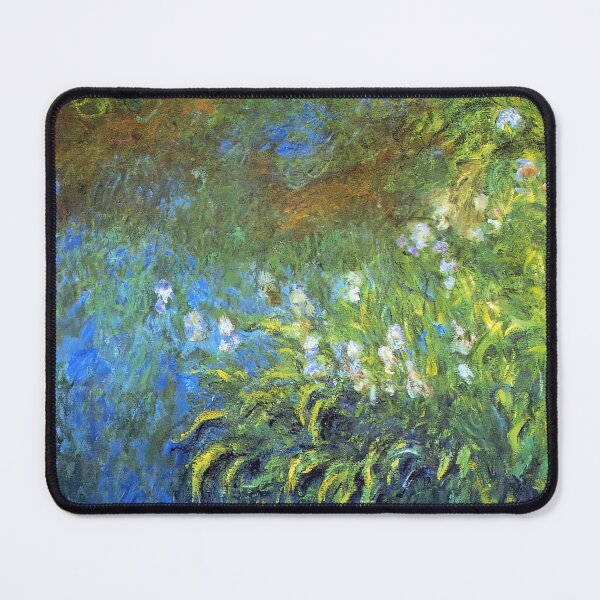 Item preview, Iris at the Sea-Rose Pond - Claude Monet designed and sold by dottyshai.