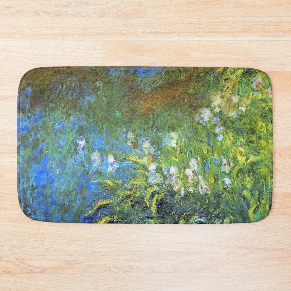 Item preview, Iris at the Sea-Rose Pond - Claude Monet designed and sold by dottyshai.