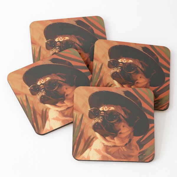 Item preview, Pug's Sunset Serenade designed and sold by Palmereap.