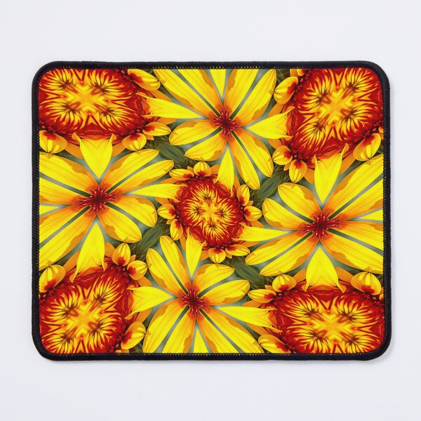 Item preview, Golden Flowers Pattern designed and sold by Patternflower.