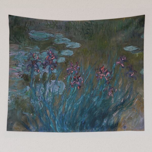 Item preview, Irises and Water-Lilies - Claude Monet designed and sold by dottyshai.